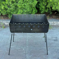 Мангал-чемодан на 8 шампуров 3 мм
