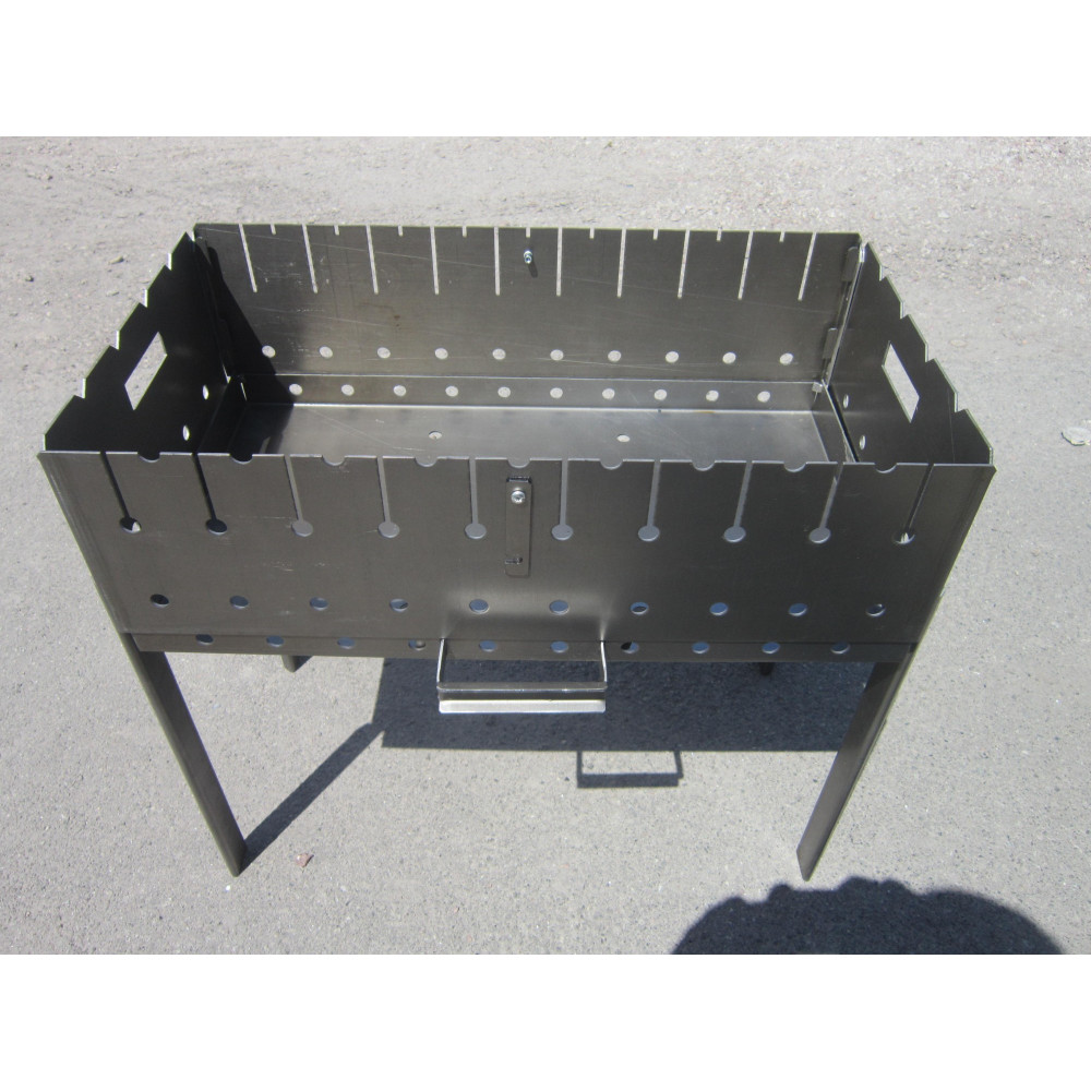 Мангал-чемодан розбірний на 10 шампурів