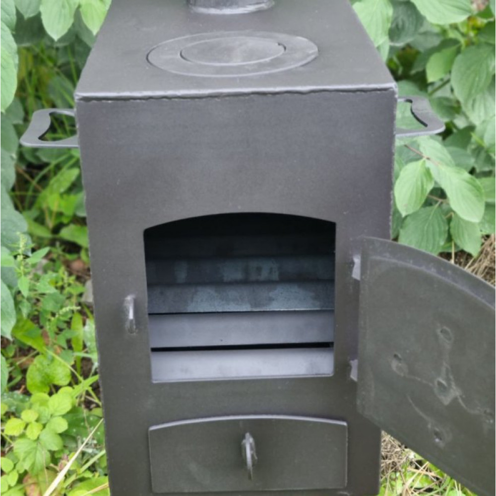 Міні буржуйка 3 мм для будинку, дачі, гаража