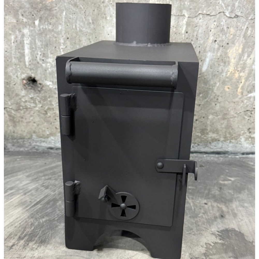 Міні буржуйка 3 мм на 20 кв. м.