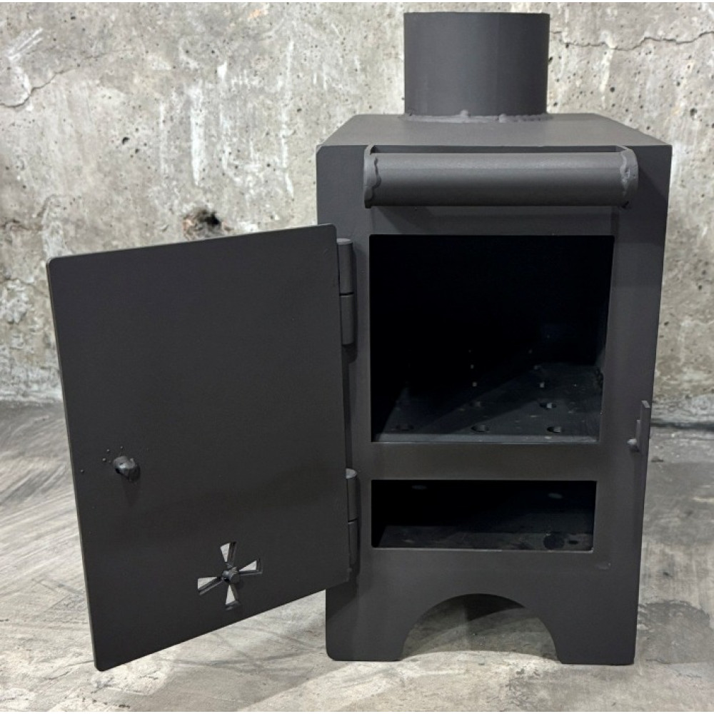 Міні буржуйка 3 мм на 20 кв. м.