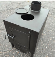 Мини буржуйка 4 мм с конфоркой