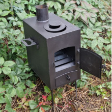 Міні буржуйка 3 мм для будинку, дачі, гаража