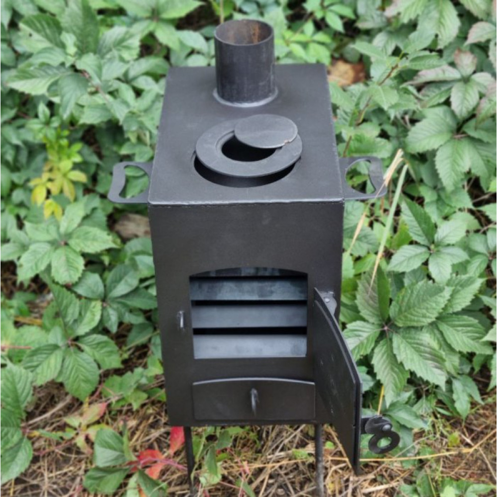 Мини буржуйка 3 мм для дома, дачи, гаража