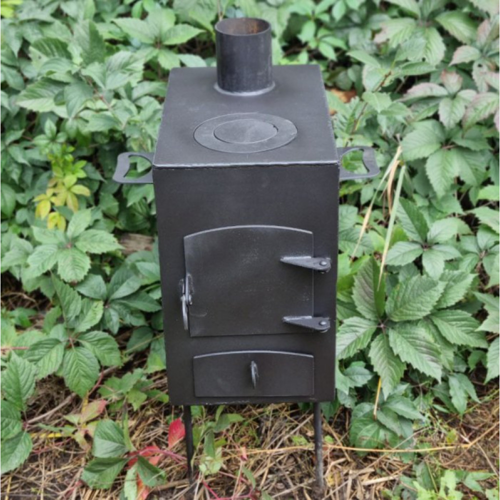 Мини буржуйка 3 мм для дома, дачи, гаража