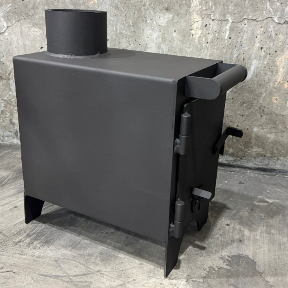 Міні буржуйка 3 мм на 20 кв. м.