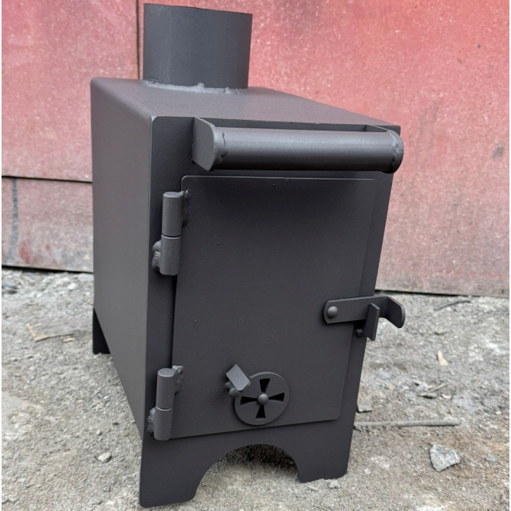 Міні буржуйка 3 мм на 20 кв. м.