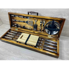 Набор подарочных шампуров BBQ Silver (7807)