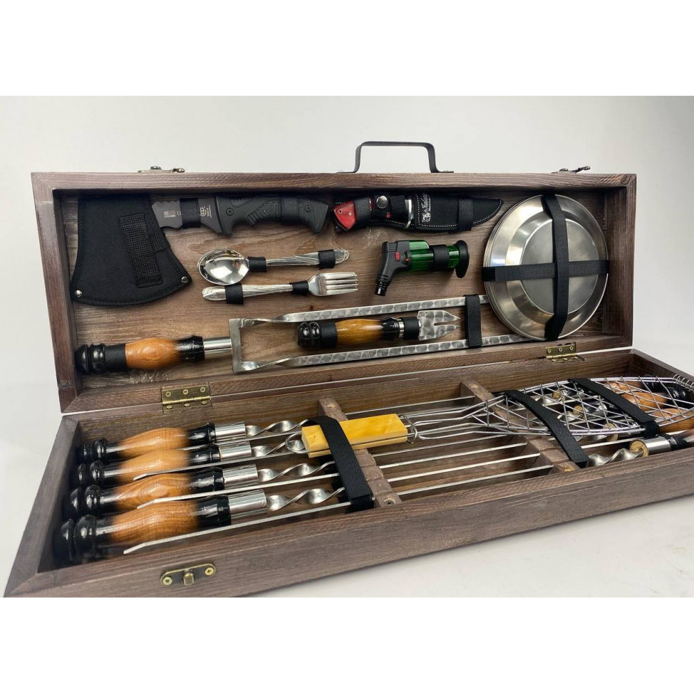 Набор шампуров Большой Пикник (7618)