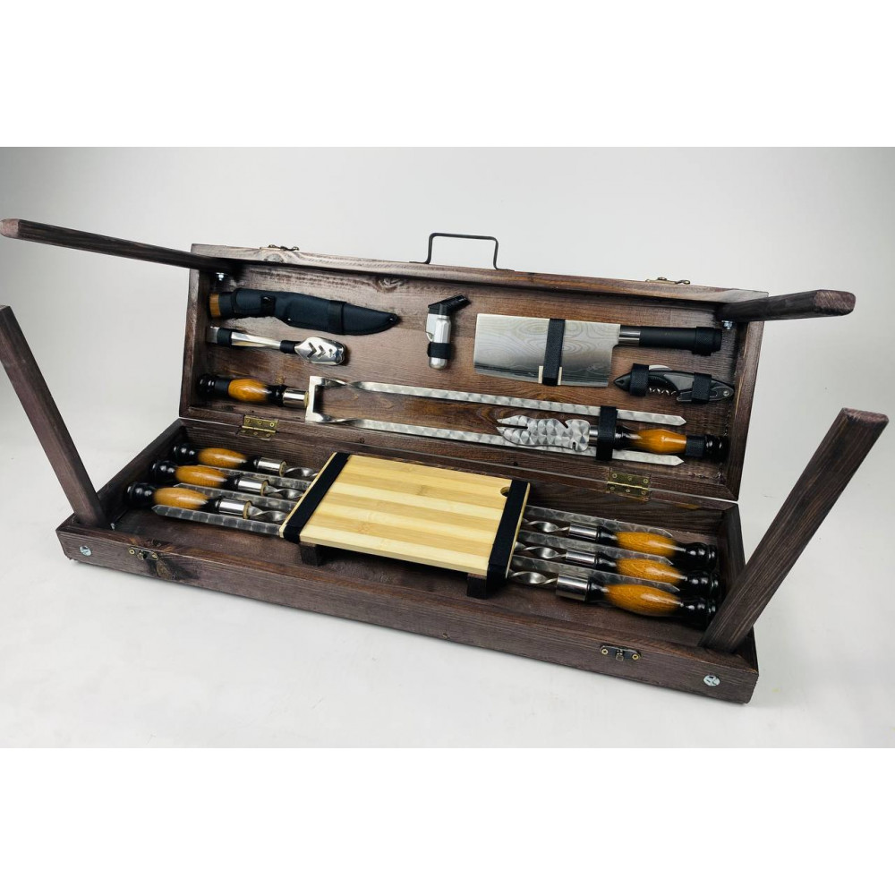 Набір шампурів у кейсі-трансформері (7619)