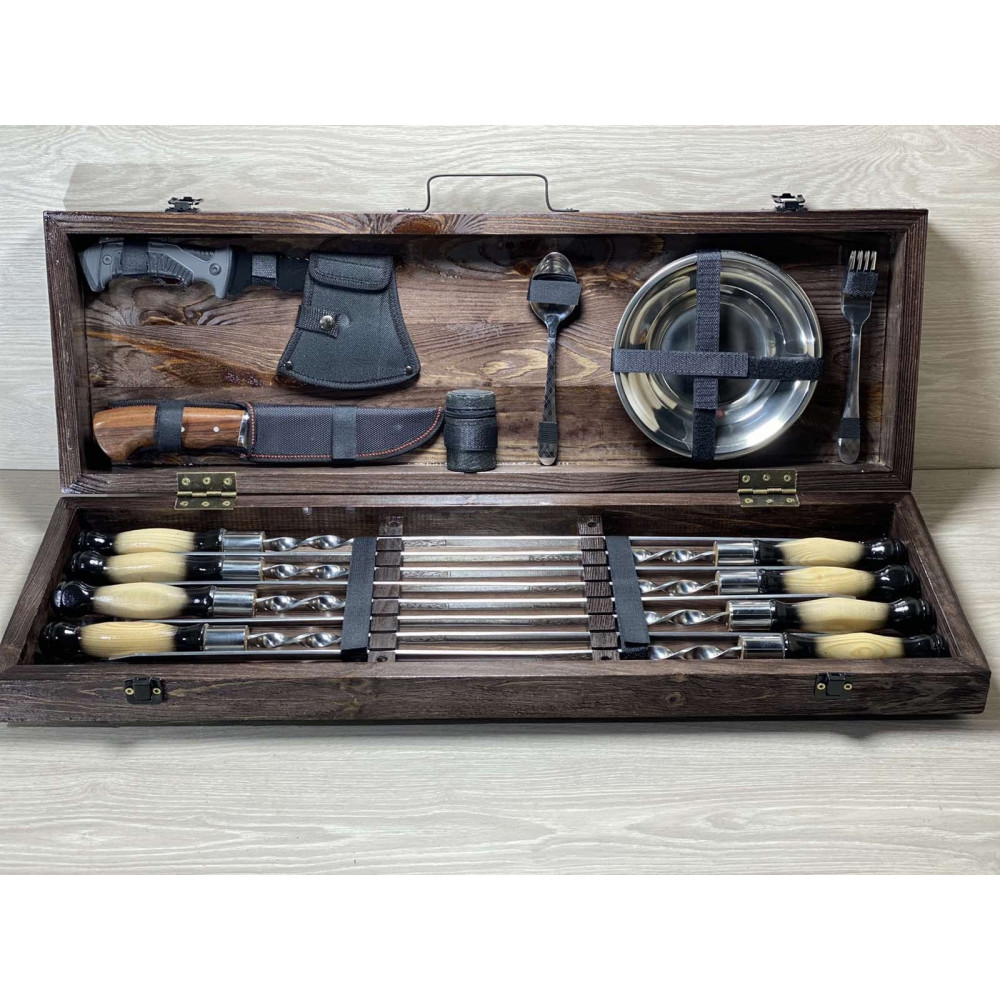 Набір шампурів і аксесуарів для барбекю (7604)