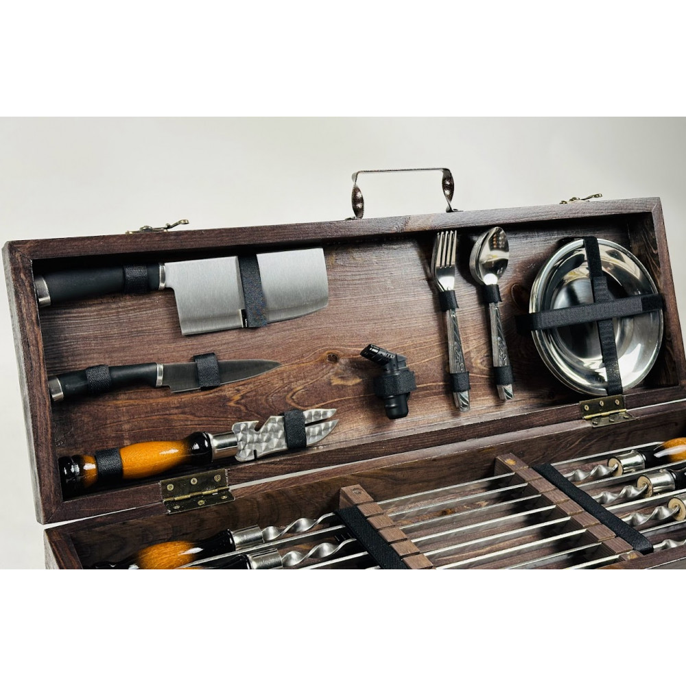 Набір шампурів подарунковий (7606)