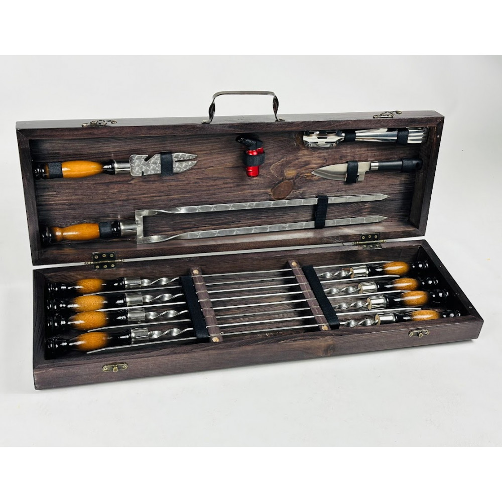 Набір шампурів подарунковий (7607)