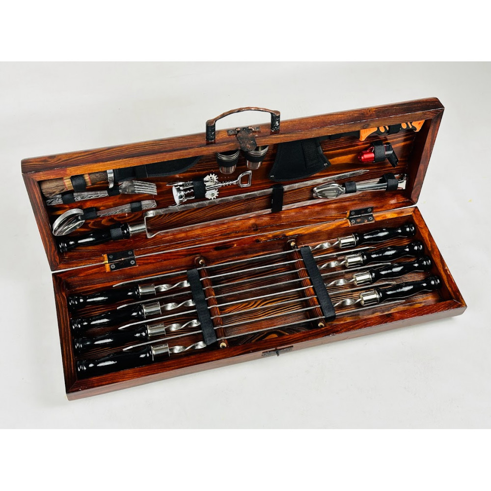 Набір шампурів подарунковий (7801)