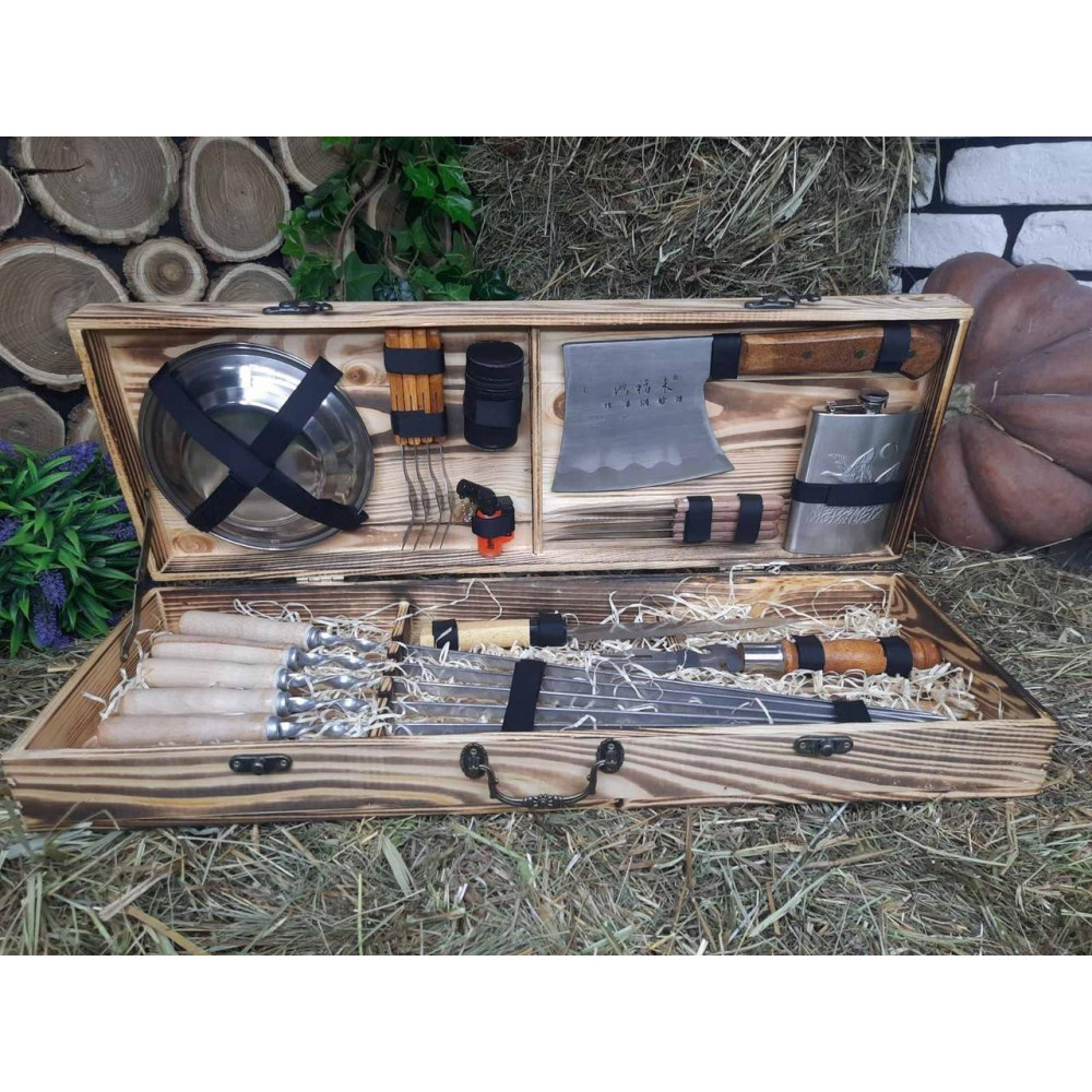 Набір шампурів подарунковий (К-012)