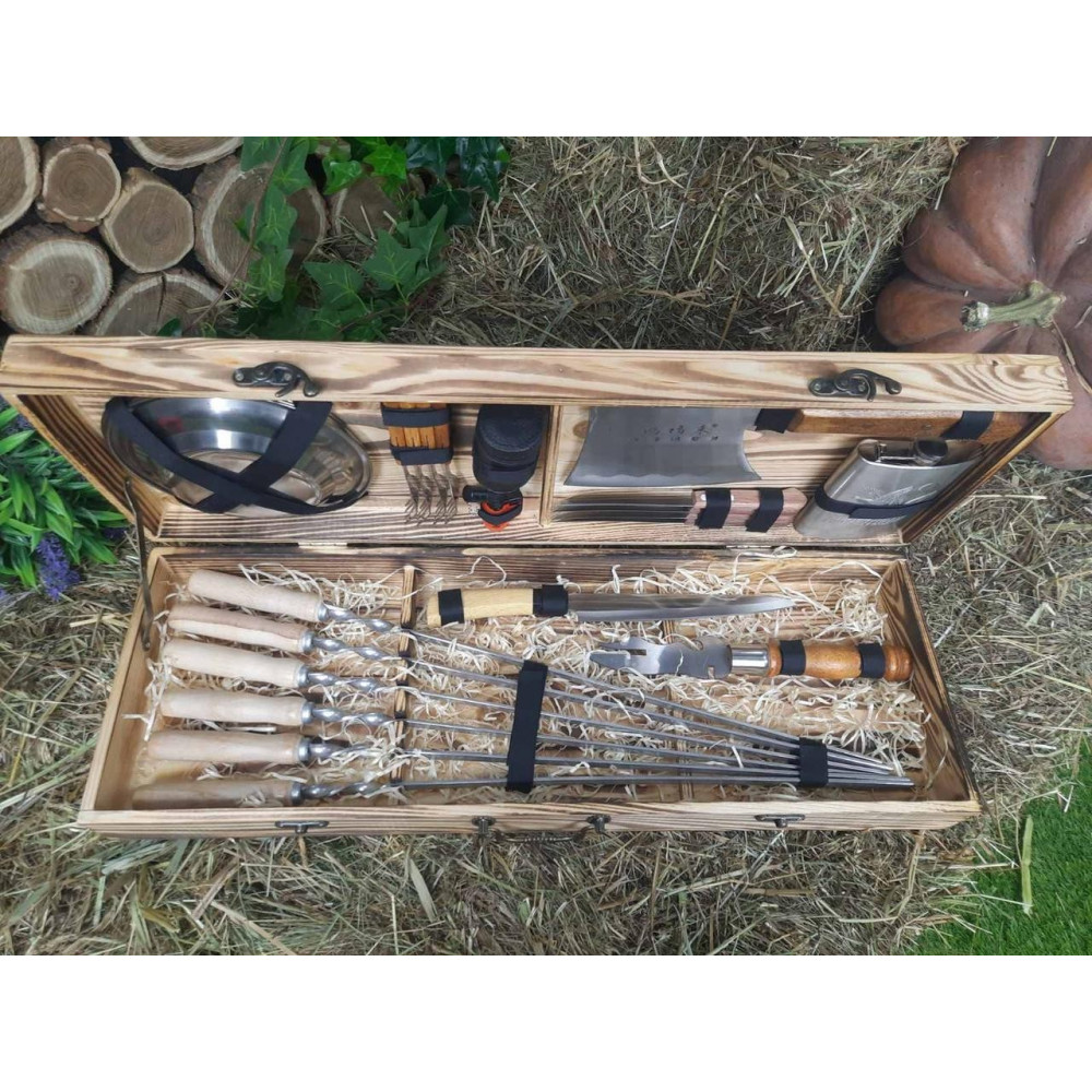 Набір шампурів подарунковий (К-012)