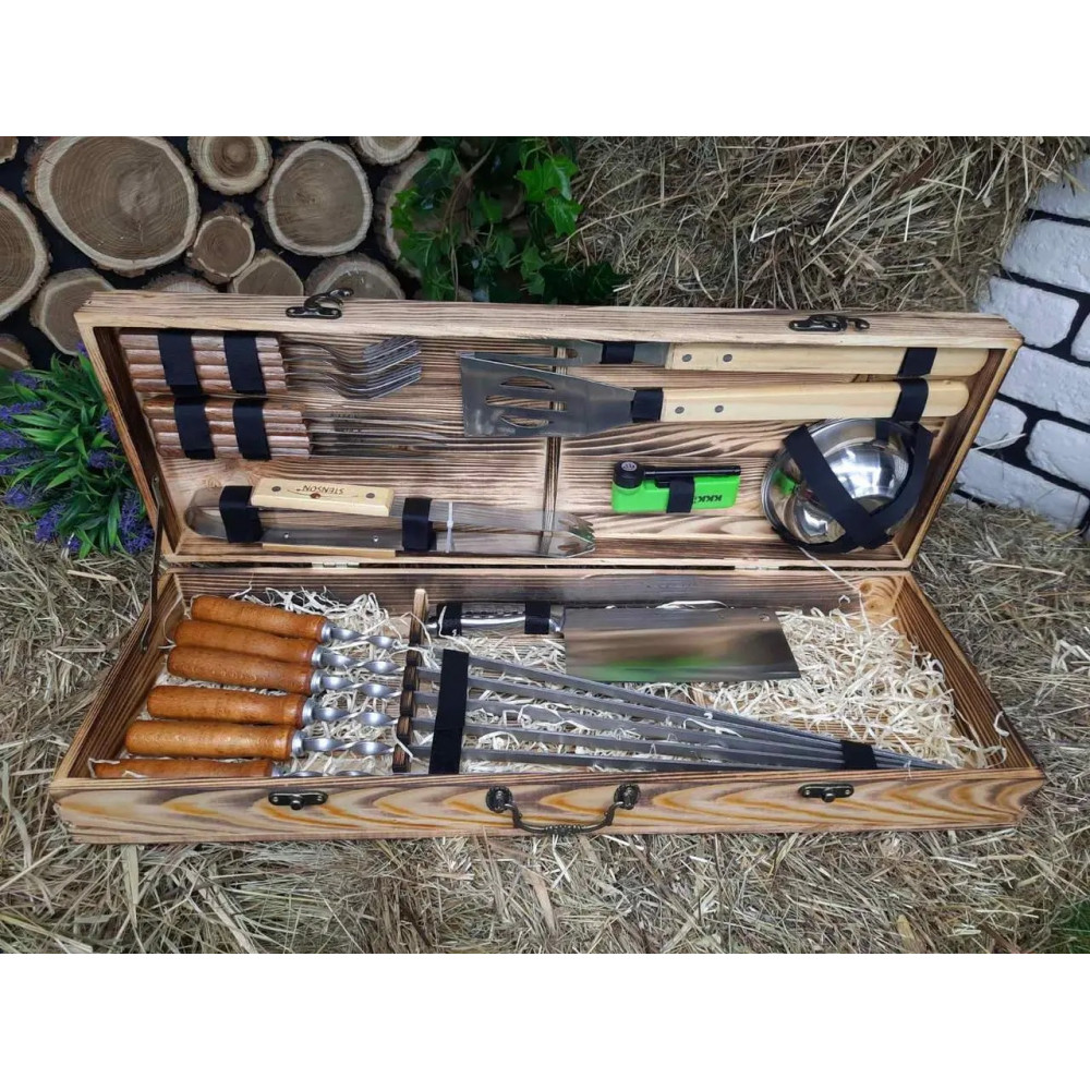 Набір шампурів подарунковий (К-016)