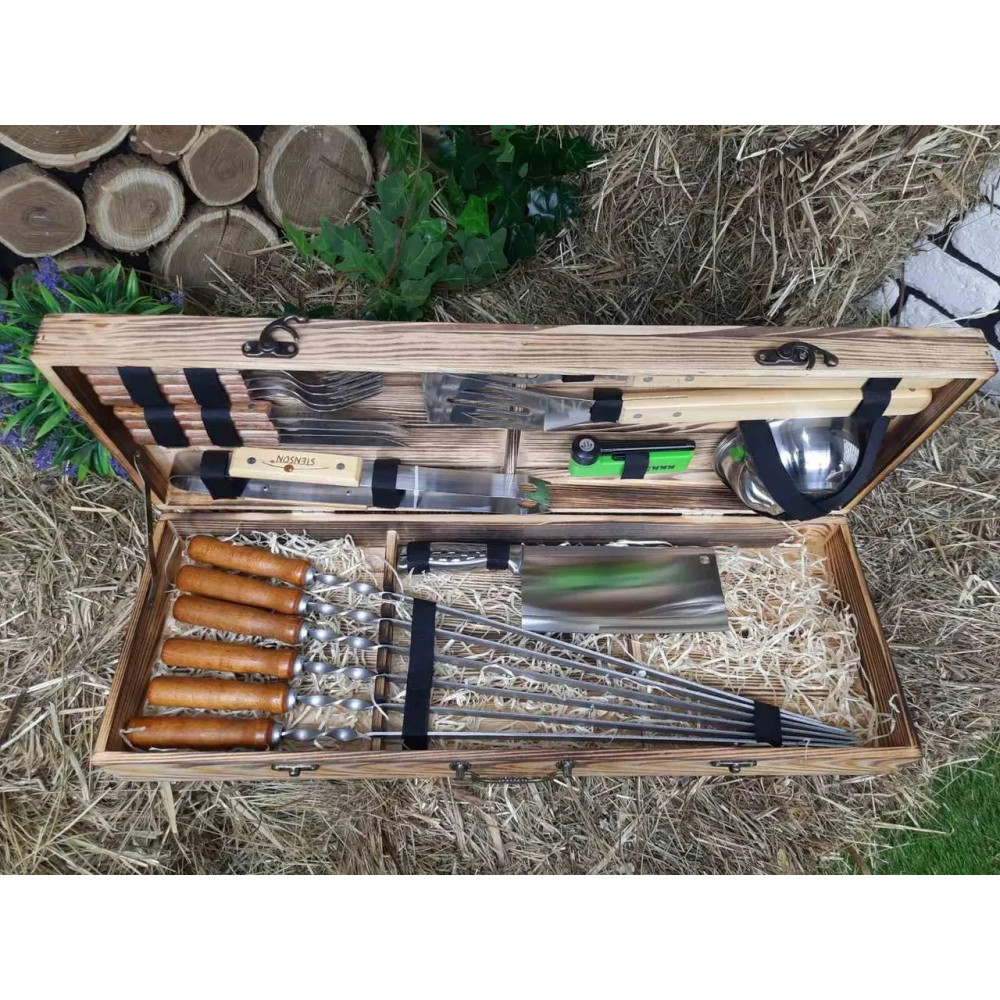 Набір шампурів подарунковий (К-016)