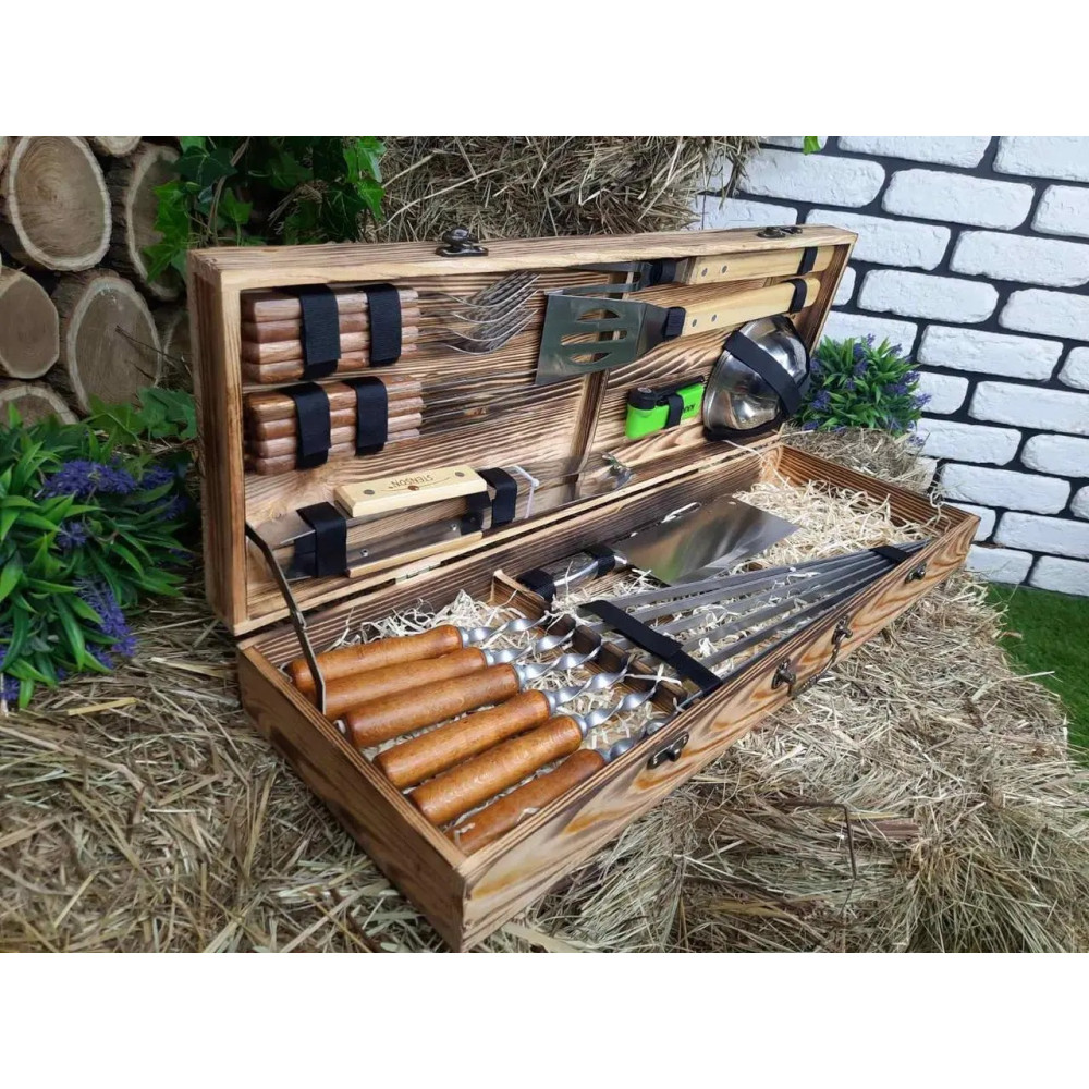 Набір шампурів подарунковий (К-016)