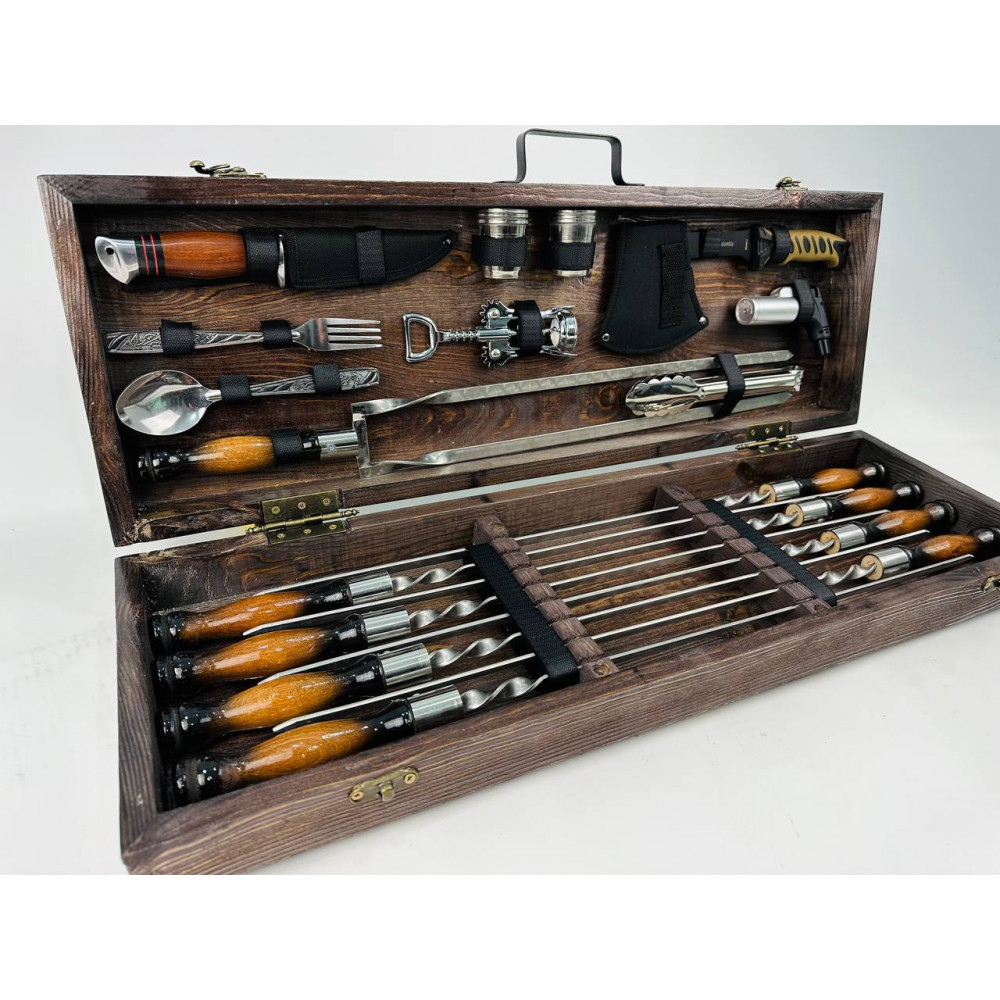 Набор шампуров подарочный Grill-MAXI (7601)