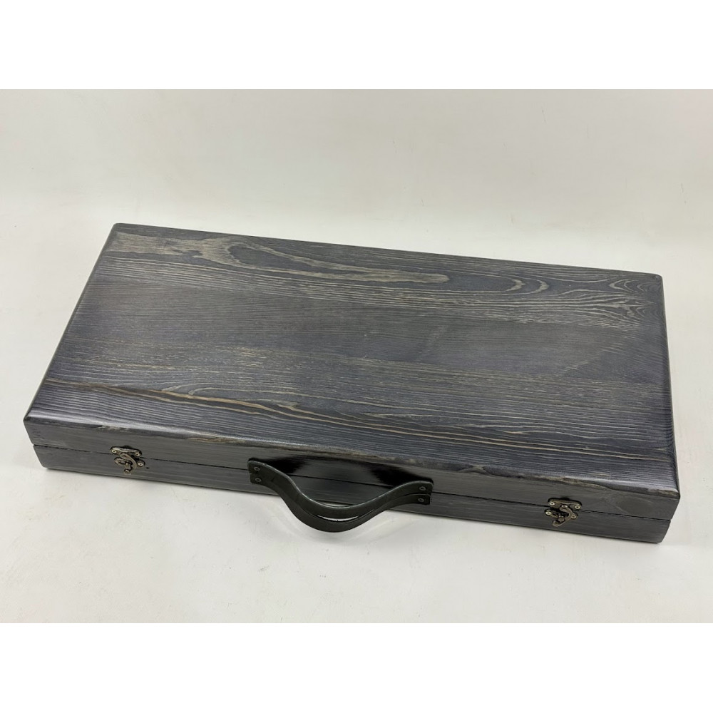 Набір шампурів подарунковий у кейсі-столику (7514)