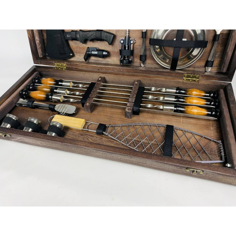 Набір шампурів подарунковий (7508)