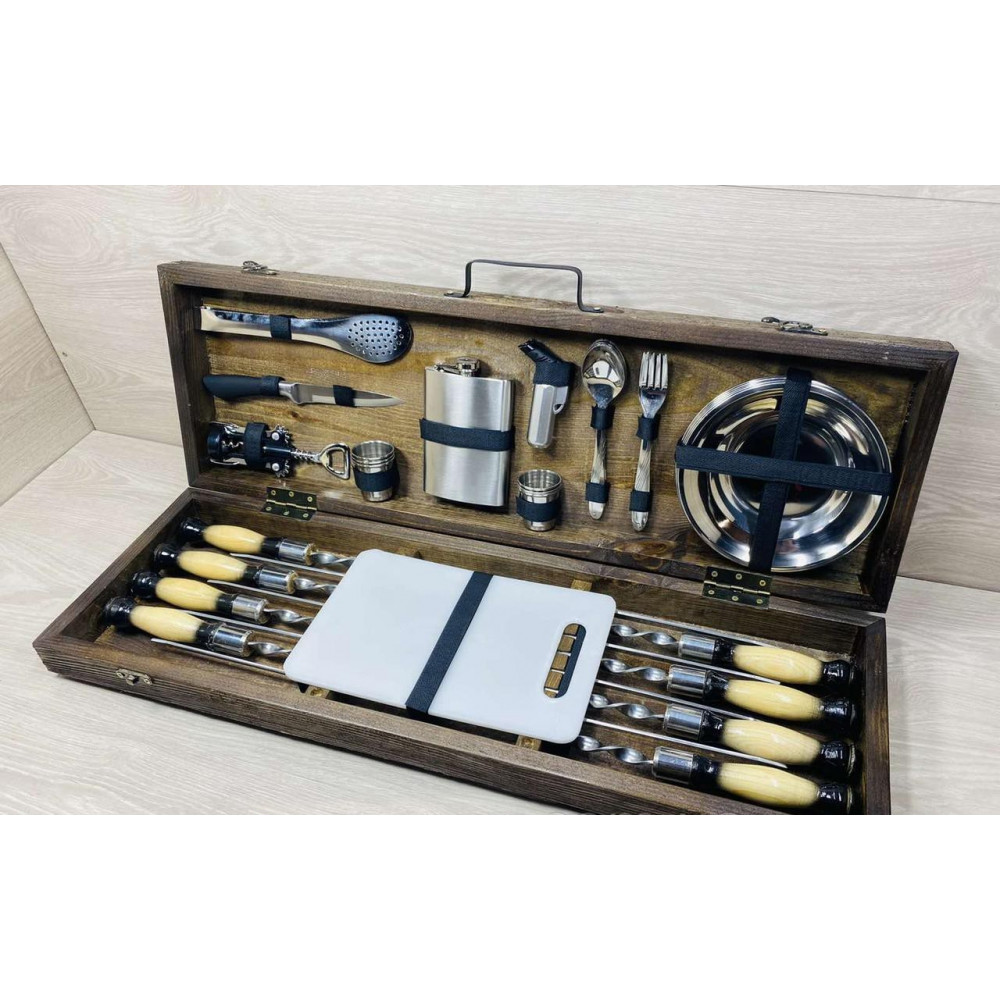 Набір шампурів подарунковий (7605)