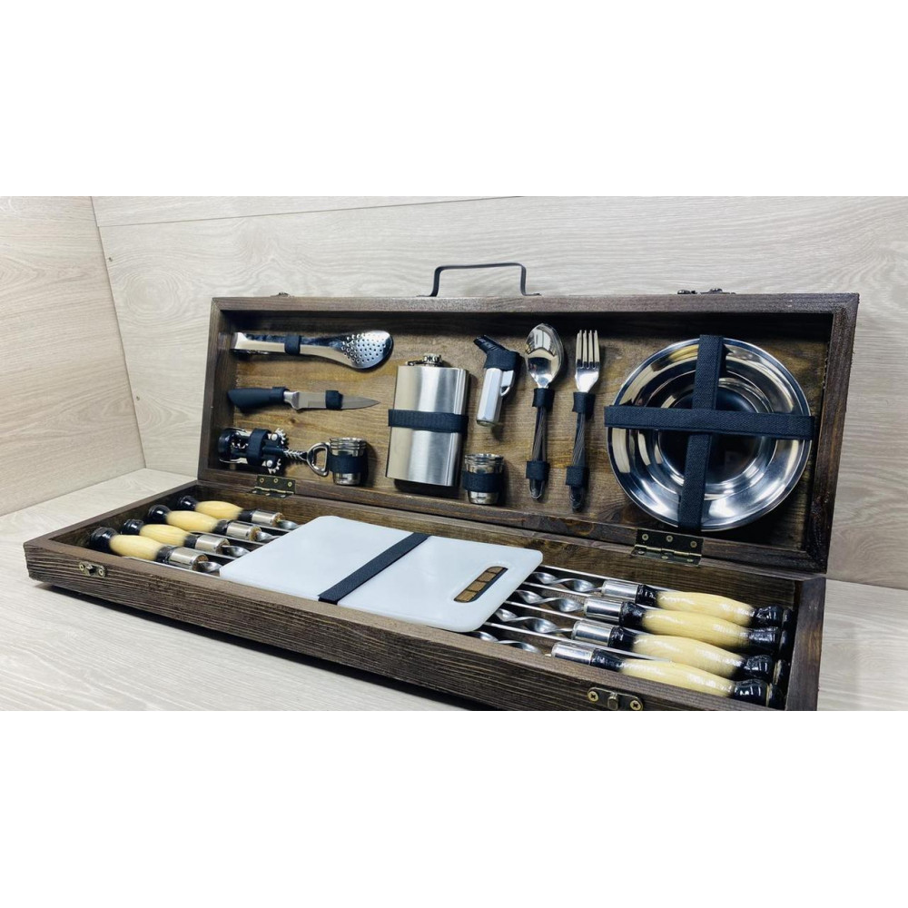 Набір шампурів подарунковий (7605)