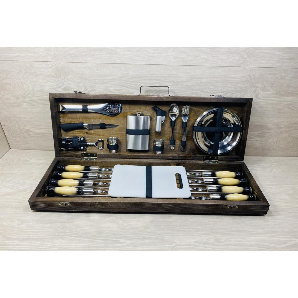 Набір шампурів подарунковий (7605)