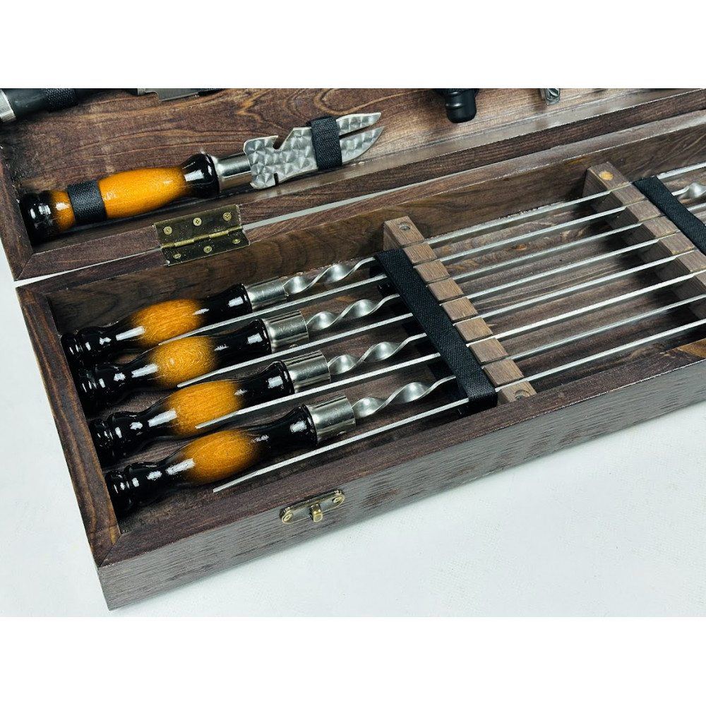 Набір шампурів подарунковий (7606)