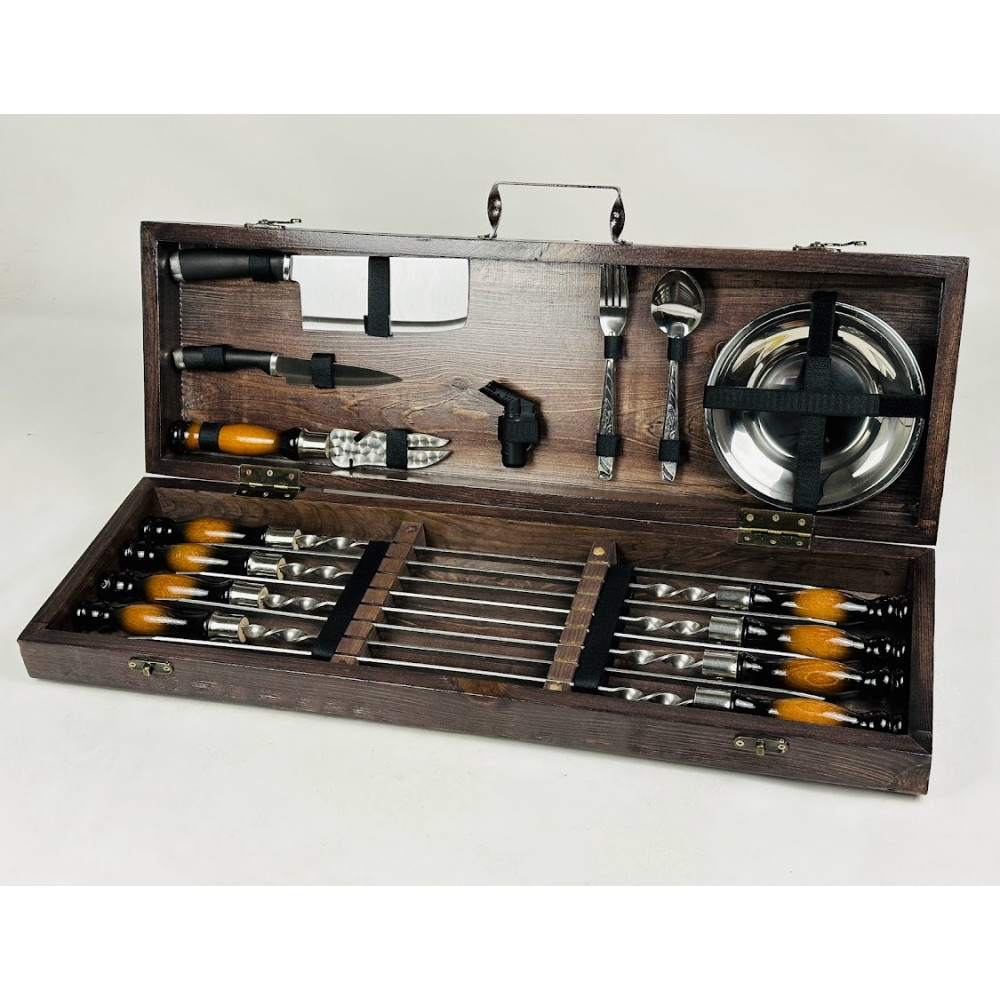 Набір шампурів подарунковий (7606)