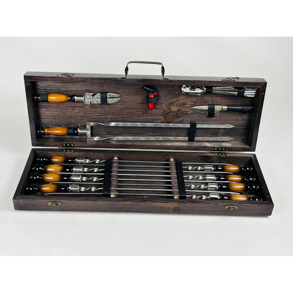 Набір шампурів подарунковий (7607)