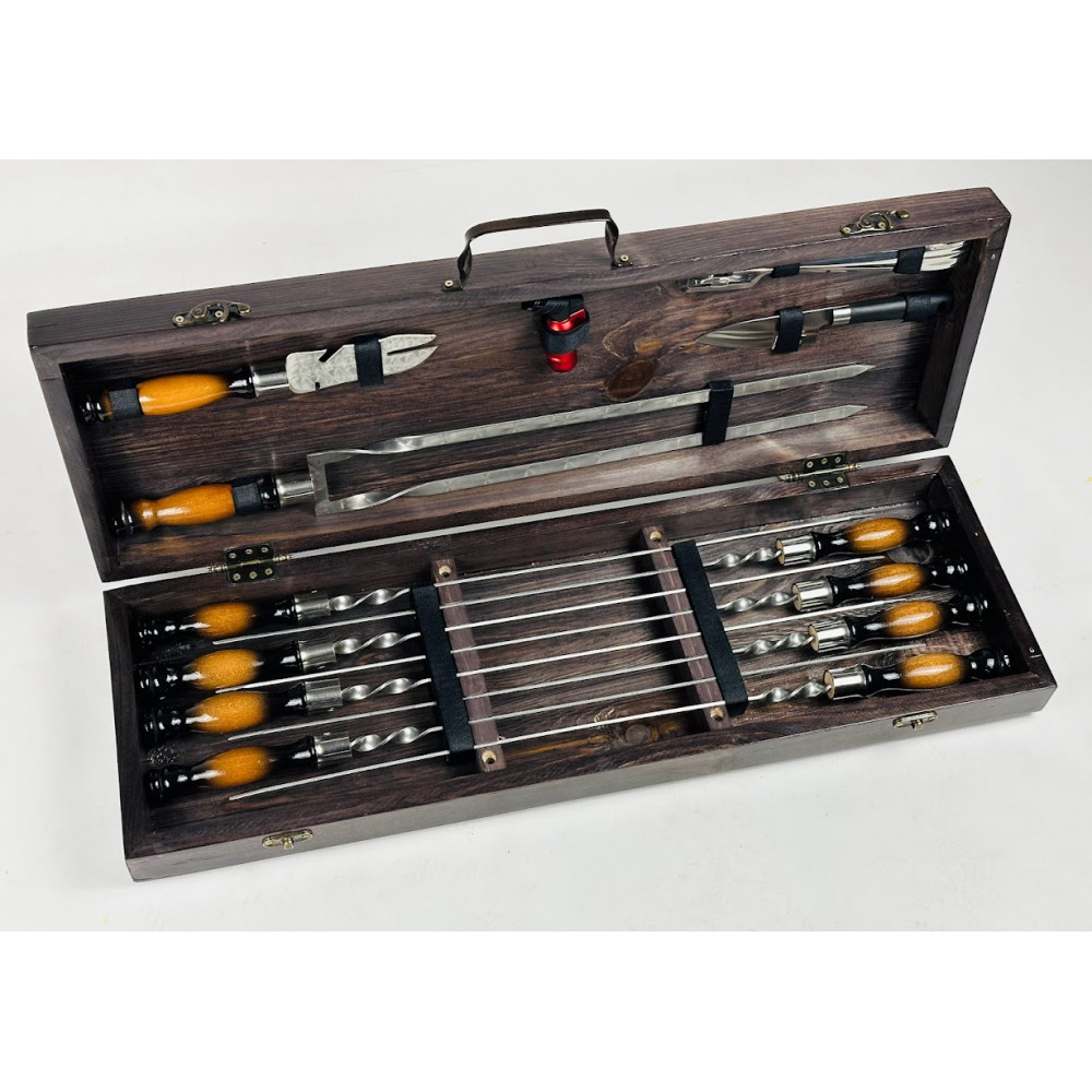 Набір шампурів подарунковий (7607)