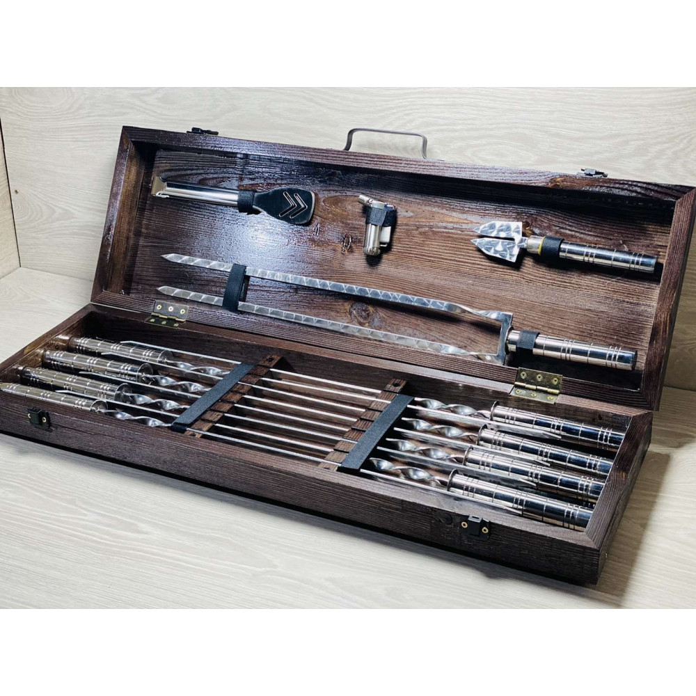 Набір шампурів подарунковий (7616)