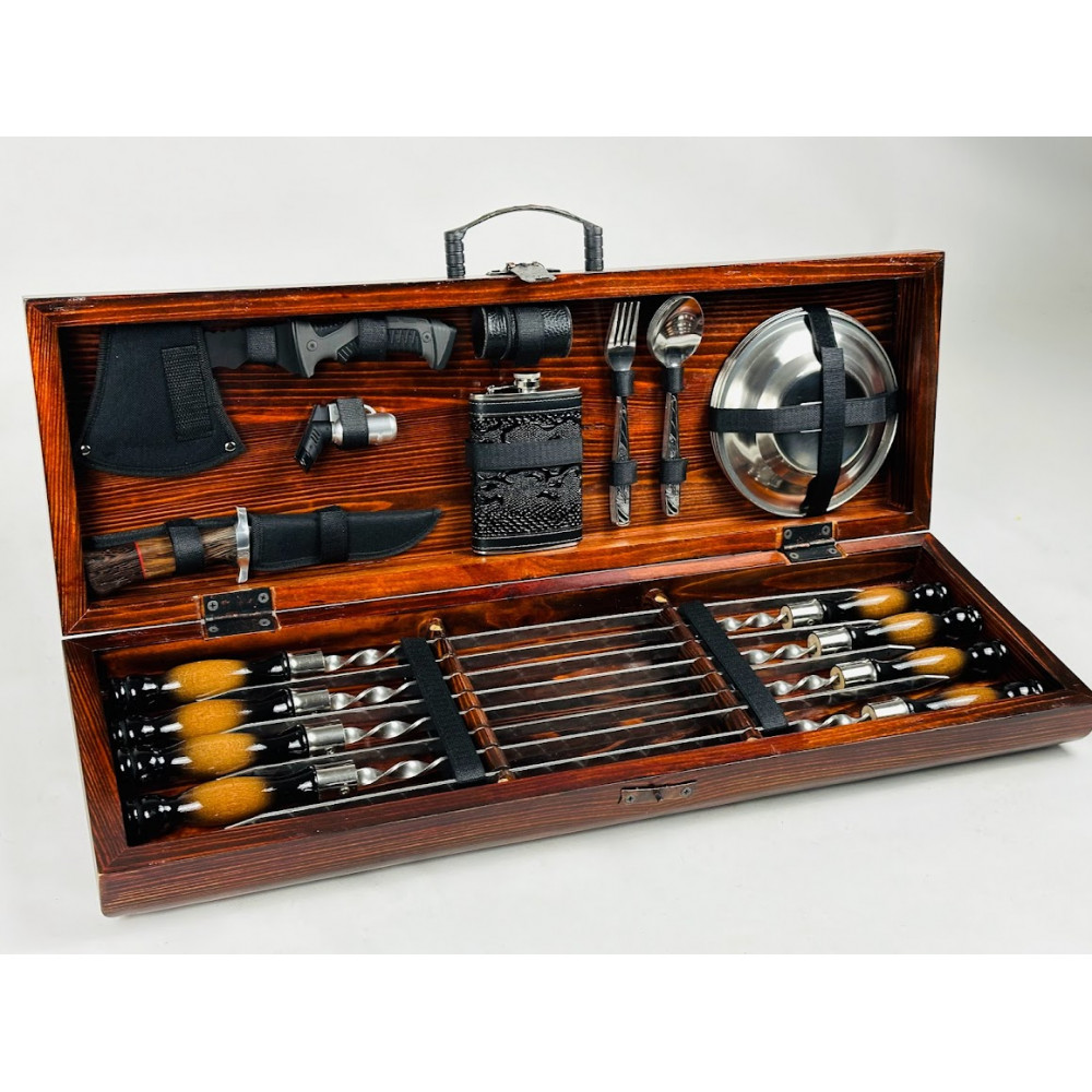 Набір шампурів подарунковий (7802)