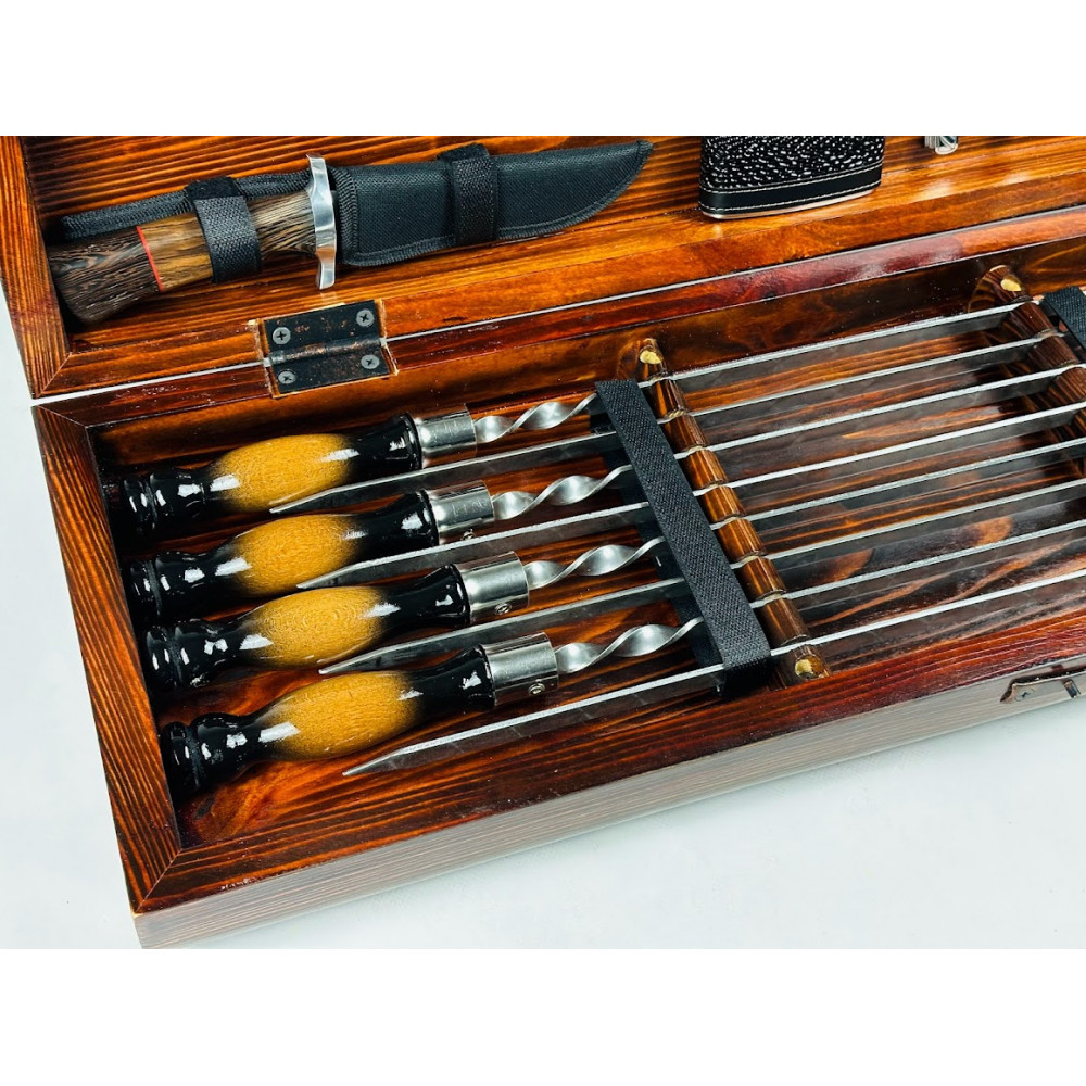 Набір шампурів подарунковий (7802)