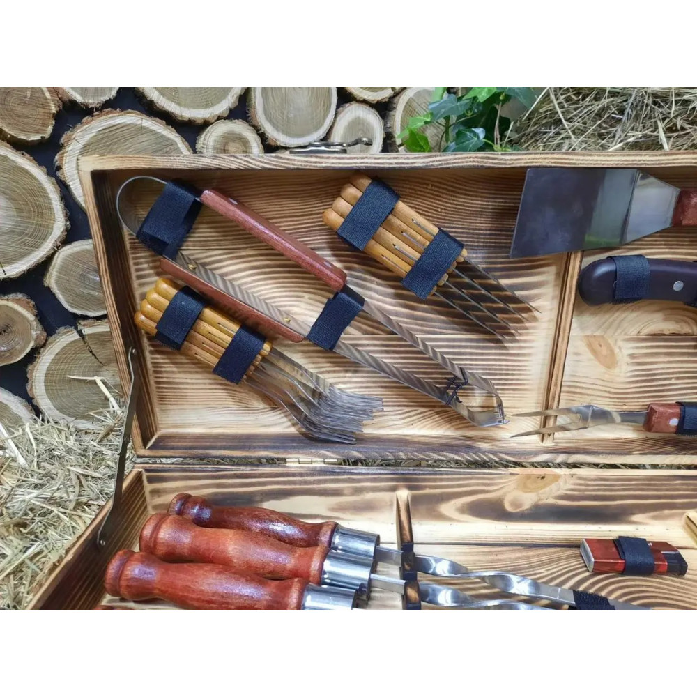 Набір шампурів подарунковий (L-201)