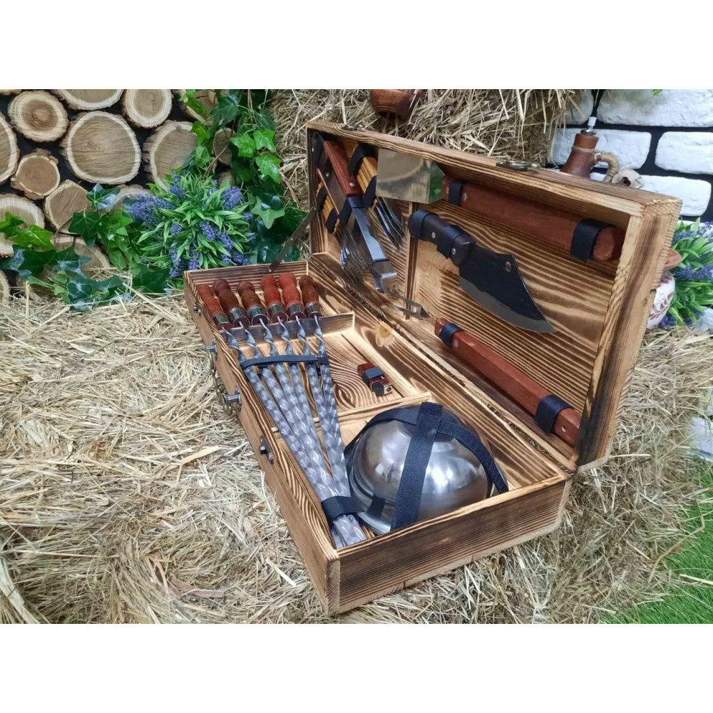 Набір шампурів подарунковий (L-201)