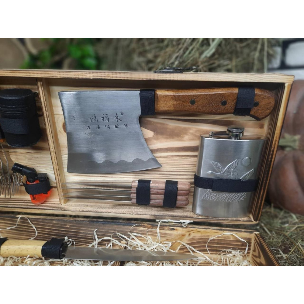 Набір шампурів подарунковий (К-012)