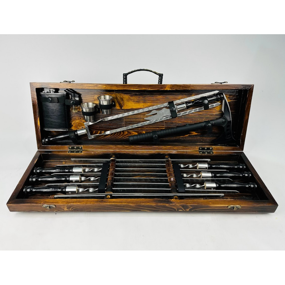 Набір шампурів подарунковий Mr. Black (7905)