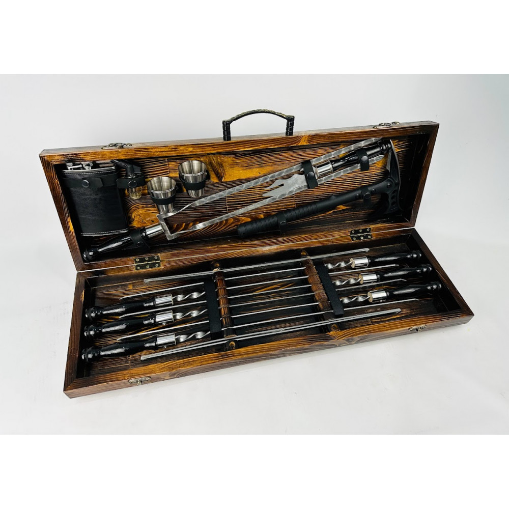 Набір шампурів подарунковий Mr. Black (7905)