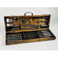 Набір шампурів подарунковий Silver (7809)