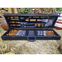 Набор шампуров в кейсе (L-205)