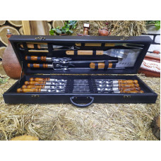 Набір шампурів у кейсі (L-205)