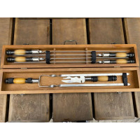 Набор шампуров в кейсе