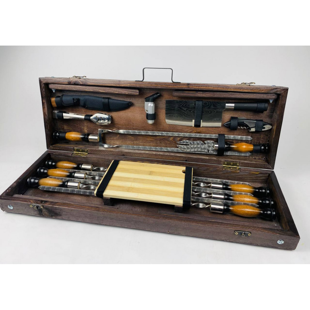 Набір шампурів у кейсі-трансформері (7619)