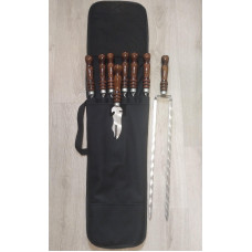Набір шампурів у чохлі Кизляр