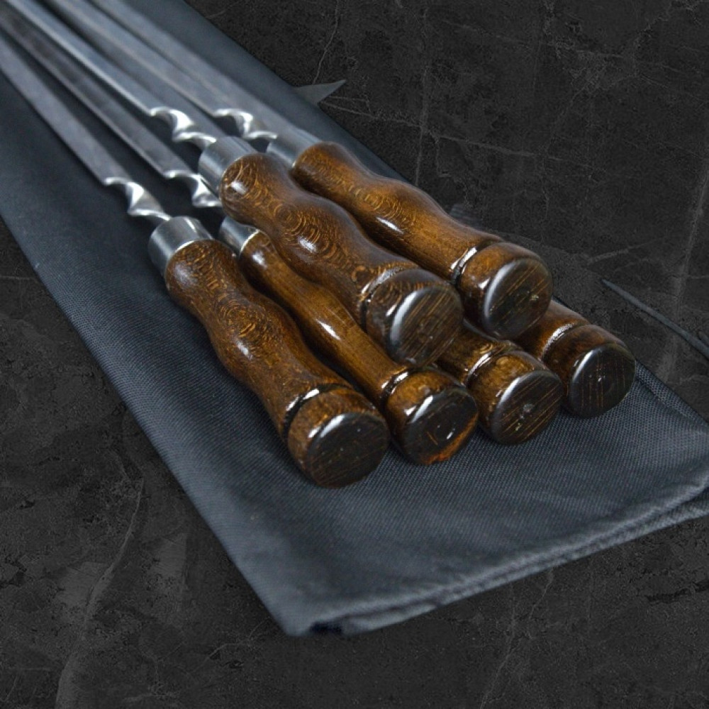 Набір шампурів у чохлі Компакт на 6 шампурів