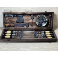 Набор шампуров и аксессуаров для барбекю (7604)