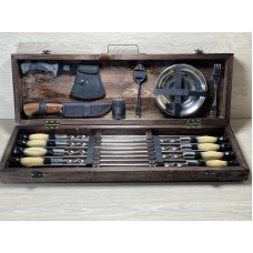 Набір шампурів і аксесуарів для барбекю (7604)